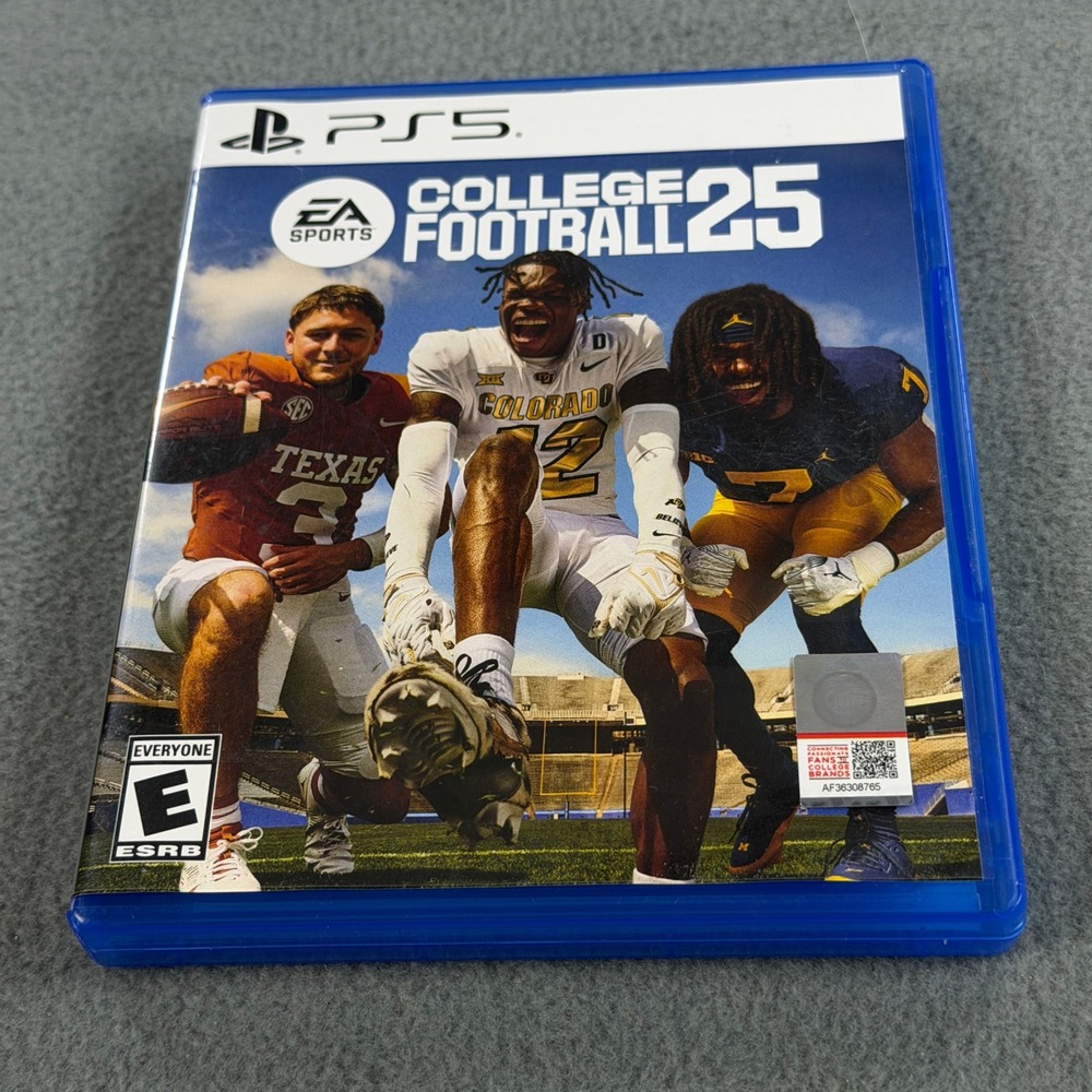 EA Sports College Football 25 Sony PlayStation 5 PS5 Video Game Disc 2024